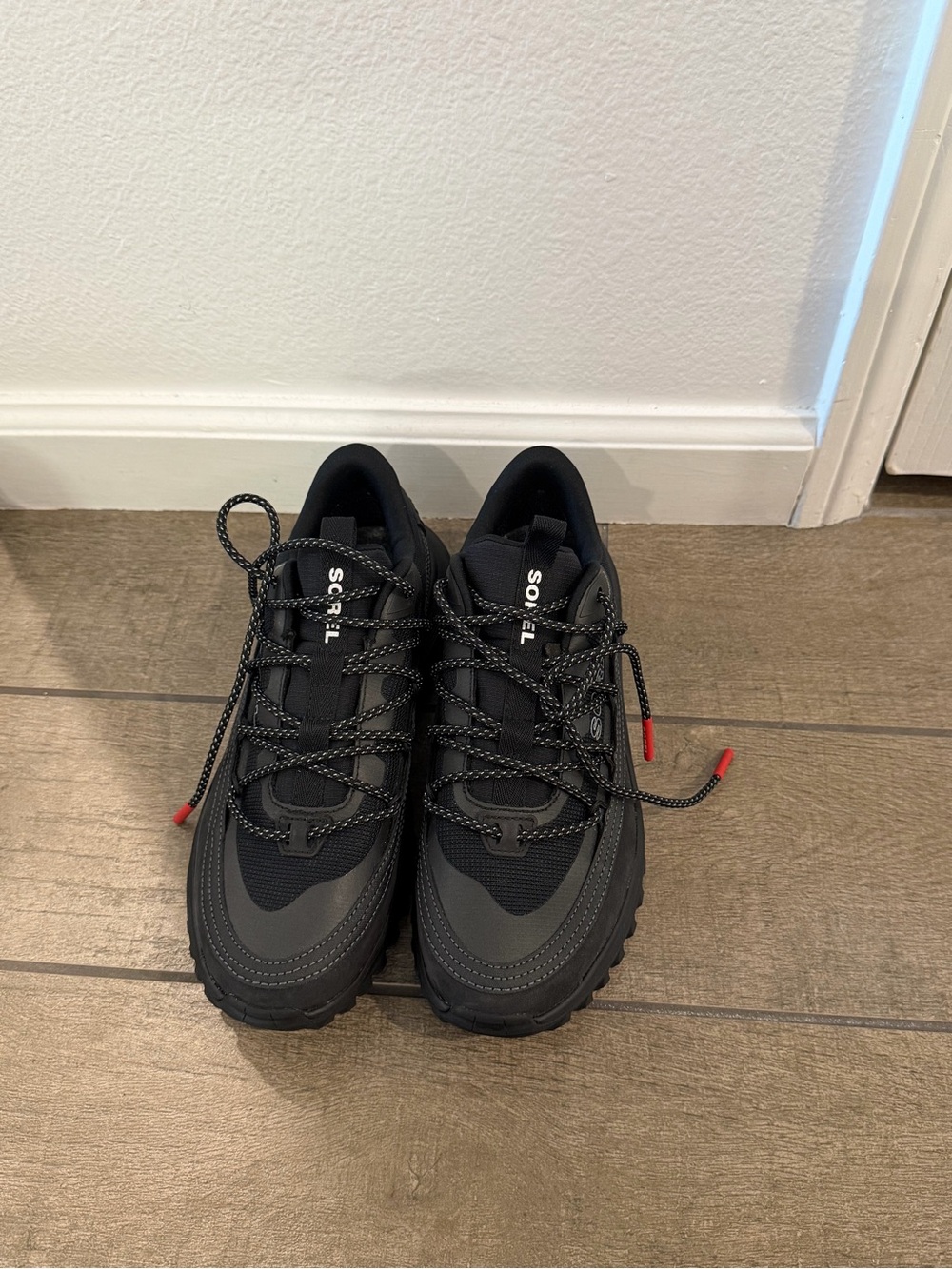 Sorel Black Trail Sneakers